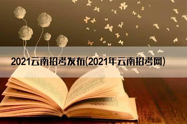 2021云南招考发布(2021年云南招考网)